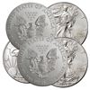 Image 1 : (5) US Silver Eagles Random Dates