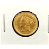 Image 1 : 1852 Better Date $ 2.5 Gold Liberty