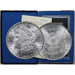1882 CC GSA Morgan Silver Dollar in Case