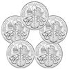 Image 1 : (5) Random Date 1 oz Austrian Philharmonics