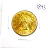 Image 1 : 1893 $ 10 Gold Liberty