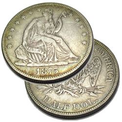 1873 Seated Half Dollar - Better Date