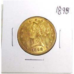 1898 $ 10 Gold Liberty