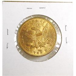 1893 $ 10 Gold Liberty