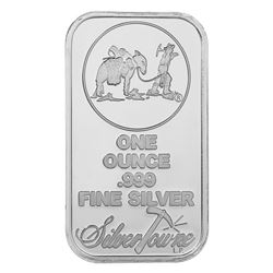 1 oz Silver Bar Prospector Bullion