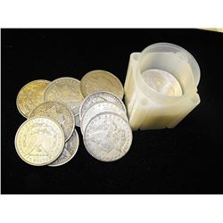 Roll of (20) XF Plus Morgan Silver Dollars