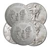Image 1 : (5) Random Date BU Silver Eagles