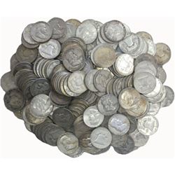 100 Franklin Half Dollars - 90% Silver