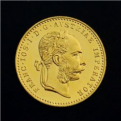 1915 1 Ducat Gold Uncirculated Coin