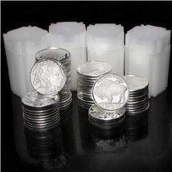 (80) Buffalo Silver Rounds - 999 Pure