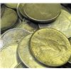 Image 1 : Lot of 5 Peace Silver Dollars
