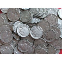 LOT OF 300 BUFFALO NICKELS