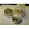 Image 1 : Roll of 20 Assorted Date Silver Eagles-UNC