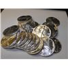 Image 1 : Roll of 20 Assorted Date Silver Eagles-UNC