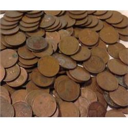 400 WHEAT PENNIES- SMALL CENTS-