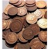 Image 1 : LOT OF 500 INDIAN HEAD CENTS-Mixed