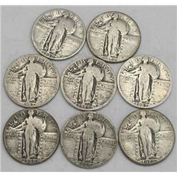 Lot of 4 Standing Liberty Quarters-From Cache