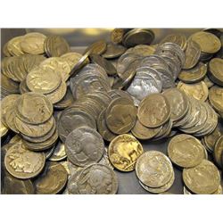 Lot of 75 Buffalo Nickels-