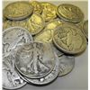 Image 1 : Lot of 20 Walking Liberty Halves 1930-40's