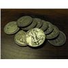 Image 1 : Lot of 10 Walking Liberty Half Dollars