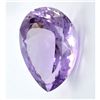 Image 1 : 4 ct. Natural Amethyst Gemstone- Pear Shape