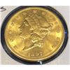 Image 1 : 1897 S Better Date BU Grade $20 Gold Liberty