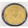 Image 2 : 1907 $5 Gold Liberty XF AU Grade