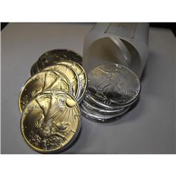 (20) Silver Eagles- 1 oz. US Bullion