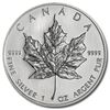 Lot of (10) Silver Maple leafs 1 oz
