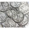 (100) Walking Liberty Half Dollars 90% Silver