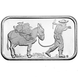 1 oz.  Prospector Silver Bar -.999 pure