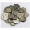 Image 1 : 40 pcs- Mixed Type Half Dollars -90% Silver