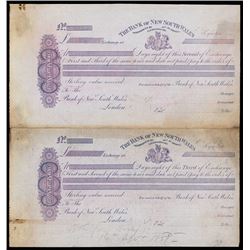 Bank of New South Wales Proof Exchanges.