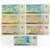 Image 2 : Reserve Bank of Fiji. 1992-1995. Group of 7 Issued Banknotes.