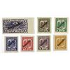 Image 1 : X Armeekorps. ND (1917). Septet of Stamp-like Notgeld.