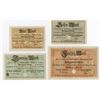 Image 1 : Eisenach. 1918. Quartet of Wartime Notgeld.