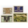 Image 2 : Eisenach. 1918. Quartet of Wartime Notgeld.