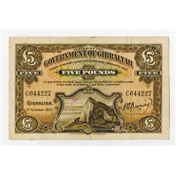 Government of Gibraltar, 1927 Ordinance, Regular Banknote Issue.