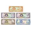 Image 1 : Banco Central de Nicaragua. 1978. Issued Banknote Quintet.