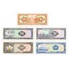 Image 2 : Banco Central de Nicaragua. 1978. Issued Banknote Quintet.