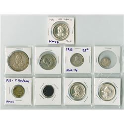 Nicaragua Coin Assortment, 1912 to 1980.
