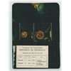 Image 2 : Nicaragua. 1975. Pair of Gold Coins in Original Case.