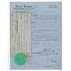 Image 1 : State of Louisiana, May 29th, 1861 Legal Document with attached Promissory Note During Confederate P