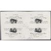 Image 1 : Murphy & Co., 1882 Proof Letterhead Approval Sheet of 4 Letterhead Tops.