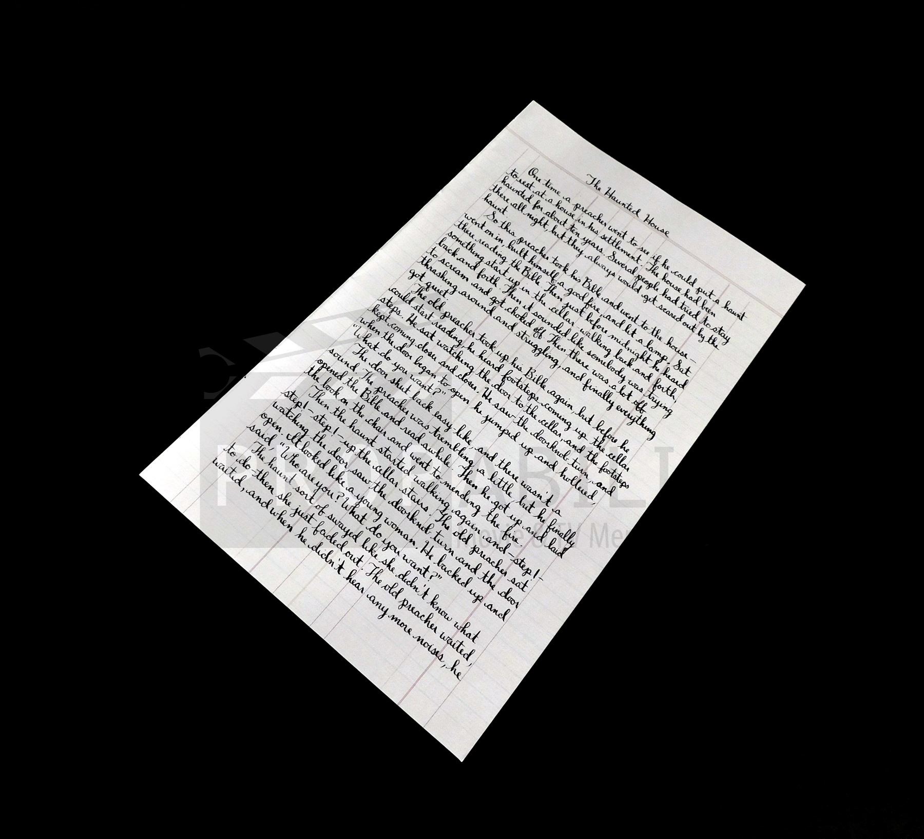 Scary Stories Sarah Bellows S Scary Story The Haunted House