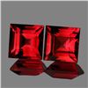 Image 1 : Natural Pink Red Rhodolite Garnet Pair