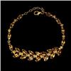 Image 2 : Natural 8x4mm Yellow Citrine 71.41 Ct Bracelet