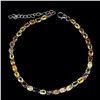 Image 2 : Natural Fancy Color Sapphire Bracelet