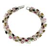 Image 2 : Natural Fancy Tourmaline 76 Ct Bracelet