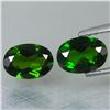 Image 1 : Natural Green Chrome Diopside Pair 2.95 Carats